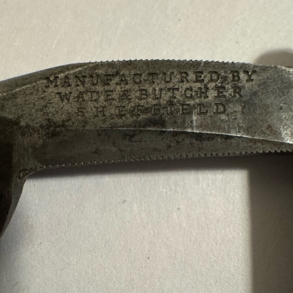 Pre-1890 Wade & Butcher Straight Razor - Picture 4 of 10